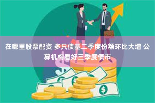 在哪里股票配资 多只债基二季度份额环比大增 公募机构看好三季度债市